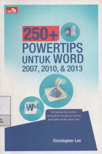Image of 250+ Powertips untuk Word 2007,2010, & 2013