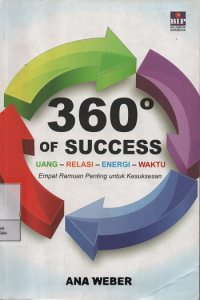 Image of 360 Of Success : Uang - Relasi - Energi - WaktuEmpat Ramuan Penting untuk Kesuksesan