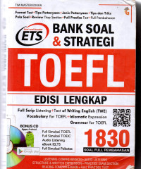 Image of Bank Soal & Strategi Toefl Edisi Lengkap