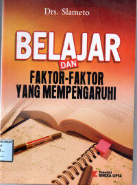 Image of BELAJAR DAN FAKTOR YANG MEMPENGARUHI