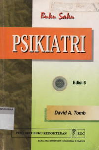 Image of Buku Saku Psikiatri