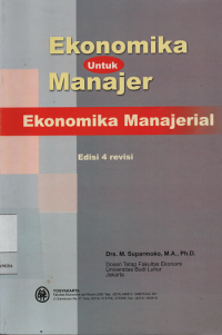 Image of Ekonomika Untuk Manajer : Ekonomika Manajerial