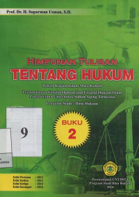 Image of Himpunan Tulisan Tentang Bahan Kajian dan Mata Kuliah