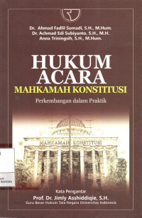 Image of Hukum Acara Mahkamah Konstitusi : Perkembangan dalam Praktik