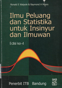 Image of Ilmu Peluang dan Statistika untuk Insinyur dan Ilmuwan