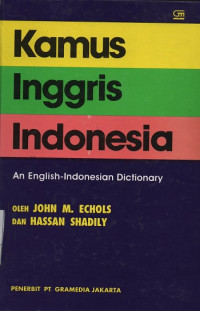 Image of Kamus Inggris Indonesia : An English-Indonesian Dictionary