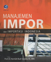 Image of Manajemen Impor dan Importasi Indonesia