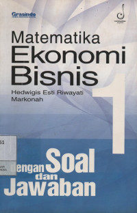 Image of Matematika Ekonomi Bisnis 1