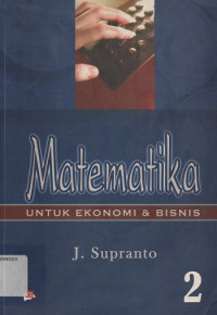 Image of Matematika untuk Ekonomi & Bisnis 2