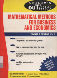 Image of Mathematical Methods for Business and Economics
