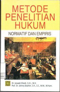 Image of Metode Penelitian Hukum: Normatif Dan Empiris