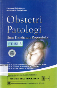 Image of Obstetri Patologi : Ilmu Kesehatan Reproduksi