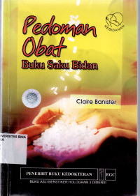 Image of Pedoman Obat : Buku Saku Bidan