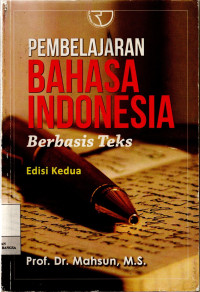 Image of Pembelajaran Bahasa Indonesia berbasis teks