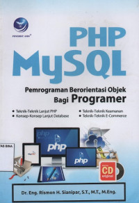Image of PHP MySQL : Pemrograman Berorientasi Objek Bagi Programer
