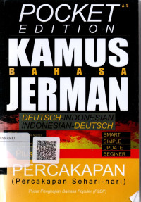 Image of Pocket Edition Kamus Bahasa Jerman