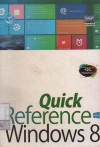 Image of Quick Reference Windows 8
