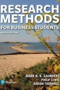 Image of RESEARCH METHODS FOR BUSINESS STUDENTS
